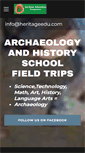 Mobile Screenshot of heritageedu.com